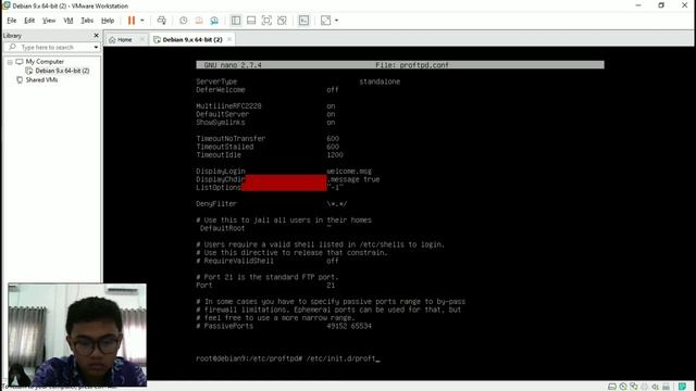 CARA MENGINSTAL FTP DI DEBIAN 9 смотреть онлайн