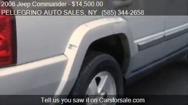 2006 Jeep Commander Limited 4WD for sale in BATAVIA, NY 1402 смотреть онлайн