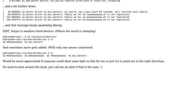 Raspberry Pi: Unable to install 1-wire temperature sensor (2 Solutions!!) смотреть онлайн