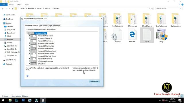 Cara Install Microsoft Office 2007/2010 dengan Baik dan Benar - Mudah dipahami смотреть онлайн