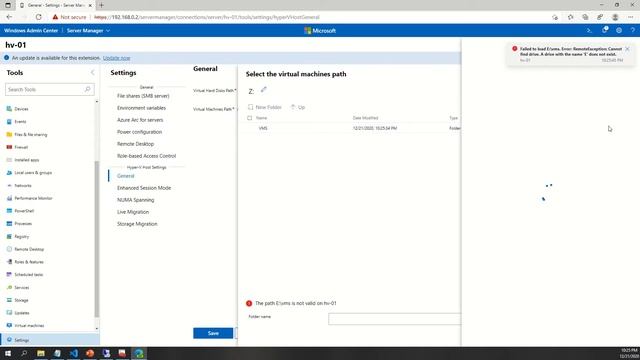 install and configure Hyper-v server core 2019 and Windows Admin Center Part-1 смотреть онлайн
