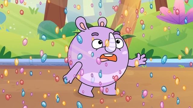 Yummy Cotton Candy Song 😻🌈 | Funny Kids Songs 😻🐨🐰🦁 And Nursery Rhymes by Baby Zoo смотреть онлайн