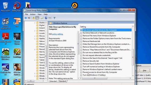 How To Hide CONTROL PANEL THEN PROGRAM FILES NG COMPUTER смотреть онлайн