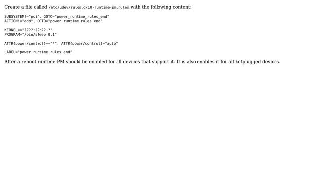 DevOps & SysAdmins: Powertop reports "Bad" "Runtime PM for PCI Device" (4 Solutions!!) смотреть онлайн