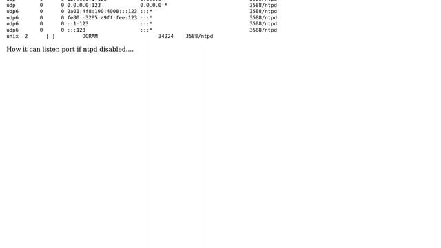 ntpd error: unable to bind to wildcard address 0.0.0.0 - another process may be running - EXITING смотреть онлайн