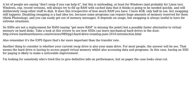 Unix & Linux: Should I keep my swap file on an SSD drive? (11 Solutions!!) смотреть онлайн