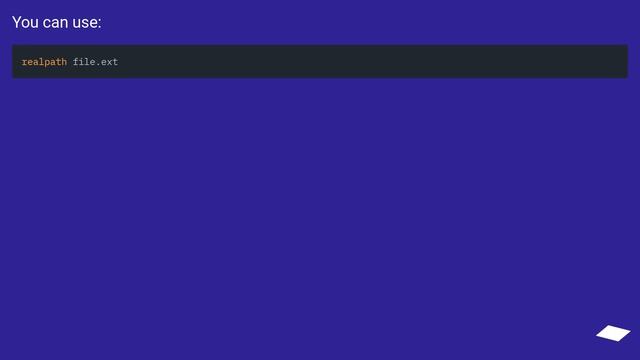 How to get the full path of a file in bash? смотреть онлайн