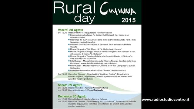 Rural Day 2015 Ciminna - Radio Studio Centro смотреть онлайн