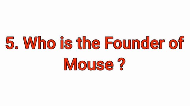 Some Questions About Founders Of Keyboard,Mouse,Linux.....