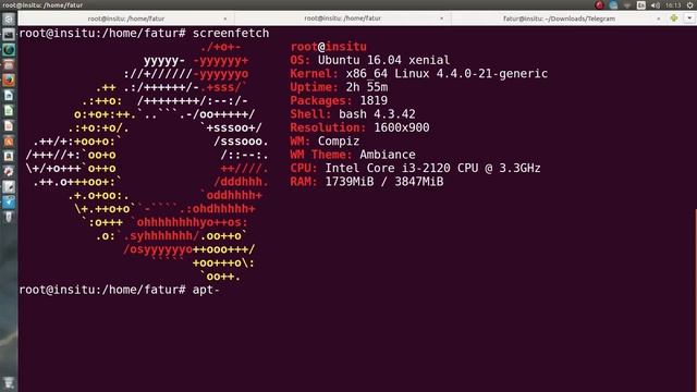 Howto Install aplication htop on gnu Linux Ubuntu 1604 Xenial 20161009 EN смотреть онлайн
