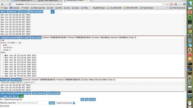 A whirlwind tour of ntla, a web-based Linux/OSX shell смотреть онлайн