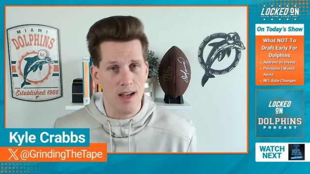 What Positions Should The Dolphins NOT Be Looking To Draft Early In 2024 NFL Draft? смотреть онлайн