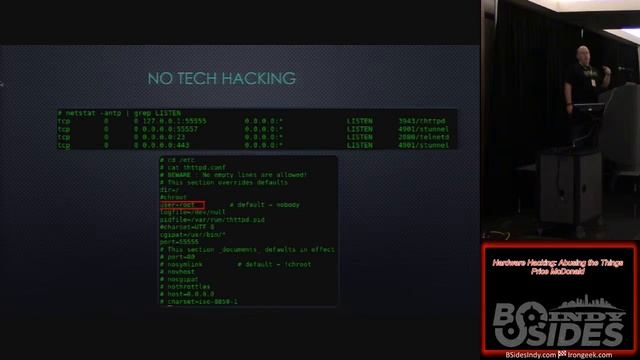 BSides Indy 02 Hardware Hacking Abusing the Things Price McDonald.mp4 смотреть онлайн