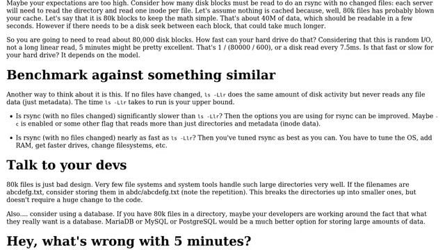 DevOps & SysAdmins: Faster rsync of huge directory which was not changed (6 Solutions!!) смотреть онлайн