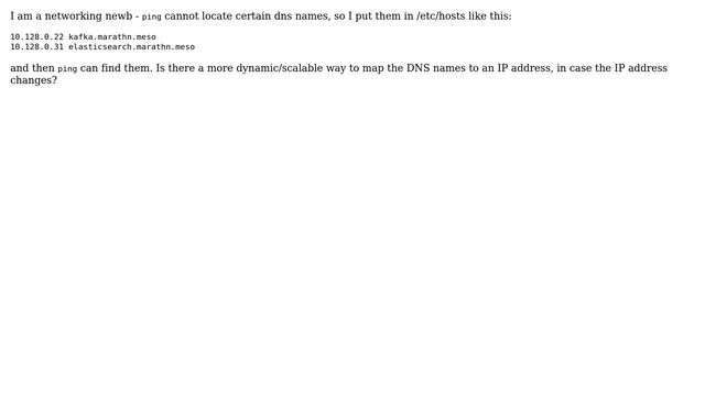 Unix & Linux: Alternative to modifying /etc/hosts for dns lookup смотреть онлайн