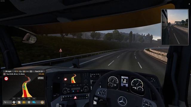 Euro Truck Simulator 2: GeForce NOW Gameplay смотреть онлайн