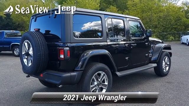 New 2021 Jeep Wrangler Unlimited Sahara, Ocean Township, NJ J210919 смотреть онлайн