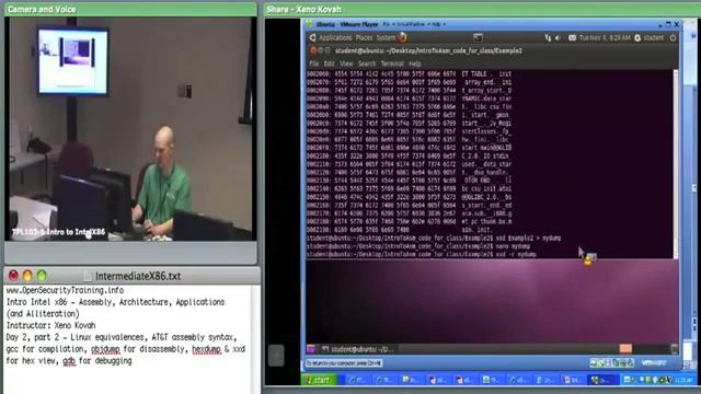 OpenSecurityTraining Introductory Intel x86 (Day 2 part 3) смотреть онлайн