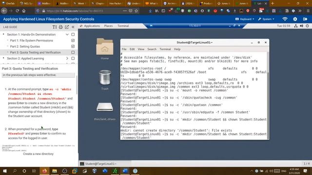 Linux Hardening- Setting Quotas смотреть онлайн