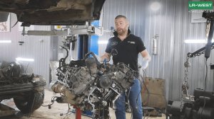 300.000 руб. в Рендж Ровер 5.0 Supercharged. Ремонт двигателя Ленд Ровер.