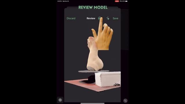 SureScan 3D Scanner app in scan action смотреть онлайн