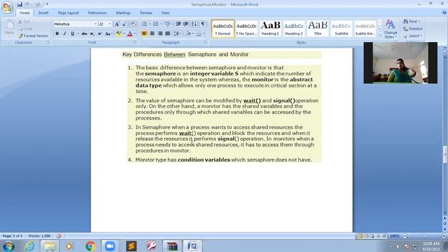 Operating System Lecture37(Monitor,Difference between semaphore & Monitor,Producer-Consumer problem смотреть онлайн