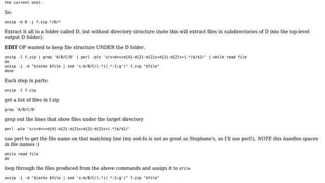 Junk a part of the directory with unzip? (2 Solutions!!) смотреть онлайн