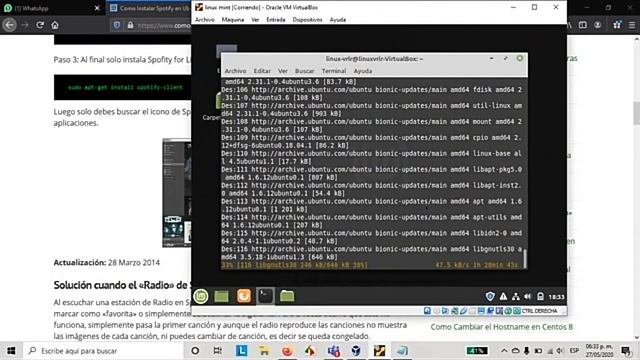 Comandos en terminal de Linux Mint (2) смотреть онлайн