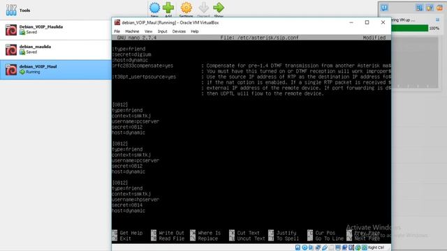 Konfigurasi Server VoIP menggunakan Debian 9 | Maulida Patimah 12 TKJ-2 смотреть онлайн
