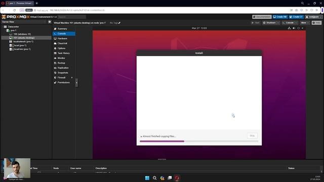 Proxmox Ubuntu VM Oluşturma | Debian 12 смотреть онлайн