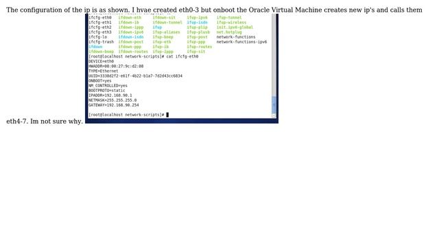 Unix & Linux: On Centos 6.10 why do my custom static ip's disapear? смотреть онлайн