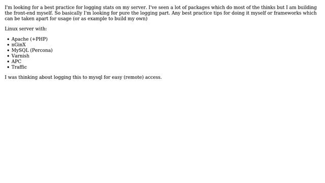 DevOps & SysAdmins: Linux - HowTo logging server stats смотреть онлайн
