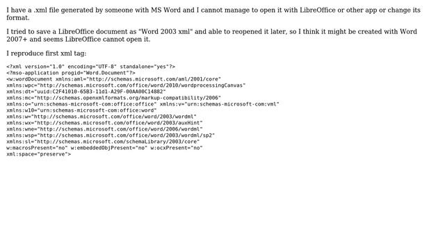 Unix & Linux: XML Microsoft Word Document смотреть онлайн