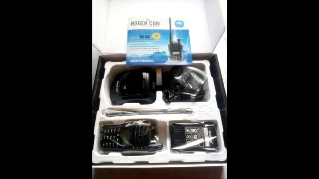 New ** ROGERCOM RC 86 ( 6W Dual Band VHF UHF ) смотреть онлайн