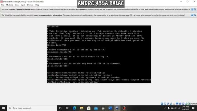 MENGINSTALL FTP SERVER DI DEBIAN смотреть онлайн