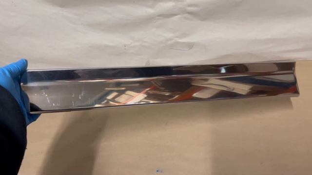 OEM 76 Cadillac Coupe Deville RIGHT PASS SIDE QUARTER PANEL ROCKER MOLDING (FRONT OF WHEEL WELL) смотреть онлайн