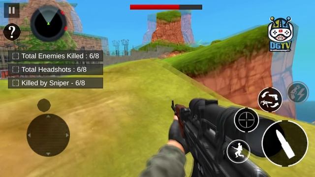 War Against Terrorists Battlefield FPS (by PlatTuo Gaming Studio) Android Gameplay [HD] смотреть онлайн