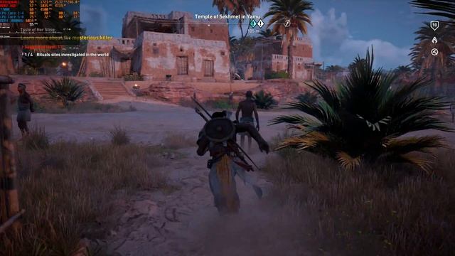 Assassin's Creed Origins | Vega 64 LC 1440p Ultra High Gameplay Benchmark | 7700k смотреть онлайн