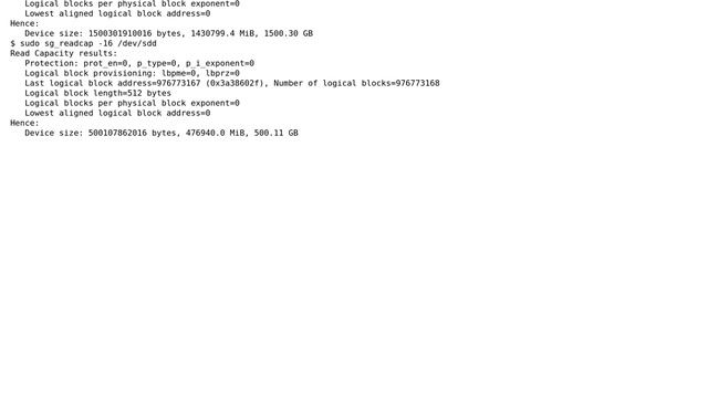 How can you force the Linux kernel to use a specific block size for a disk? смотреть онлайн