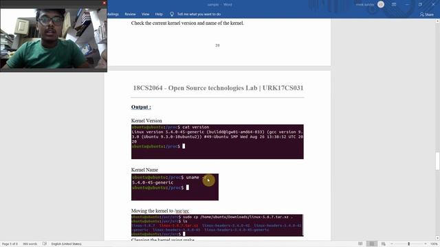Kernel configuration and Installation (basic Commands) смотреть онлайн