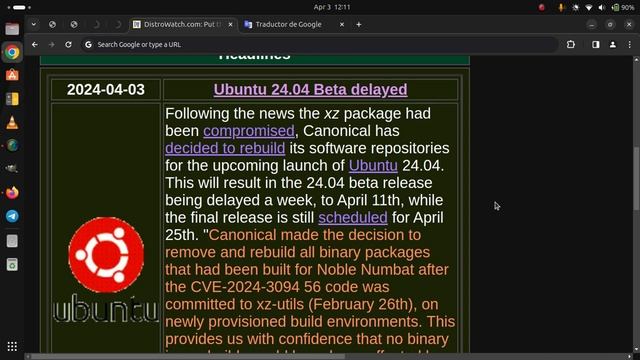 Ubuntu 24.04 Beta Delayed Due to Security Issue смотреть онлайн