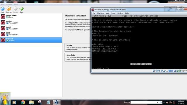 CARA KONFIGURASI DAN REMOTE ACCESS DEBIAN 8 MENGGUNAKAN PUTTY:) смотреть онлайн