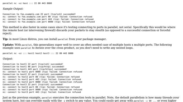 Examining Multiple Ports When Running NetCat (nc) (5 Solutions!!) смотреть онлайн