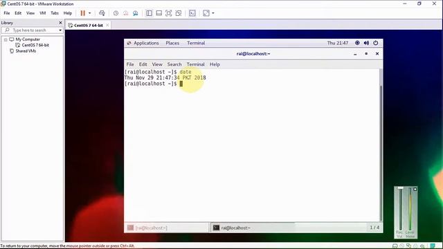 How to check date and time in linux (centos 7) in urdu hindi | check date and time in linux | part1 смотреть онлайн