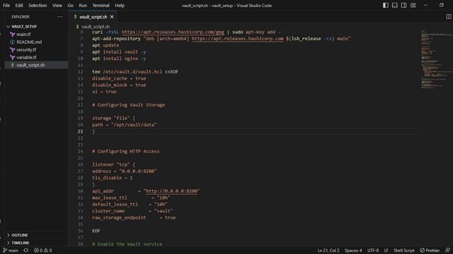 Setup And Configure Hashicorp Vault Server Through Terraform смотреть онлайн