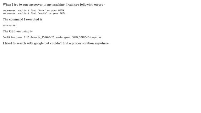 Unix & Linux: Error while running vnc server (2 Solutions!!) смотреть онлайн