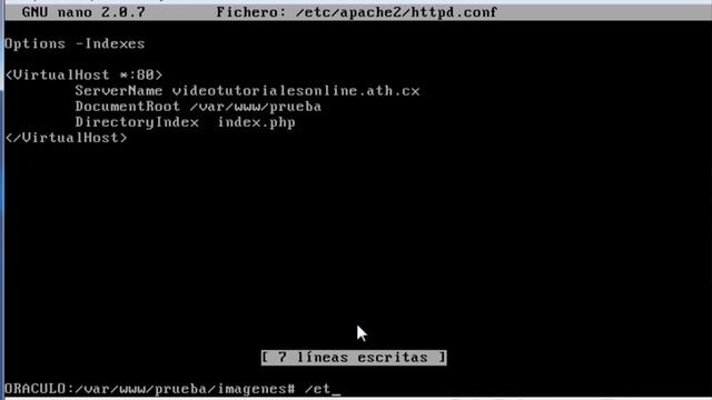 Servidor Web 12 - Deshabilitar IndexOf - Debian 5.0 смотреть онлайн