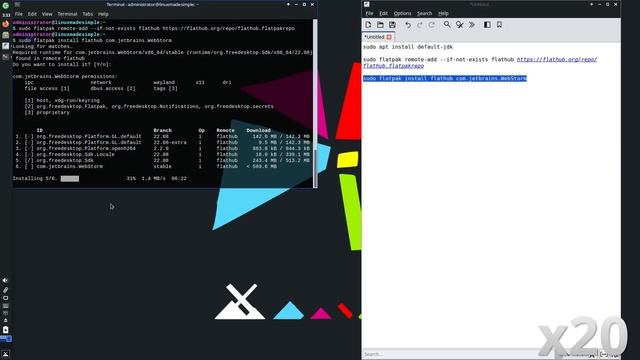 How to install WebStorm on MX Linux 21.3 смотреть онлайн