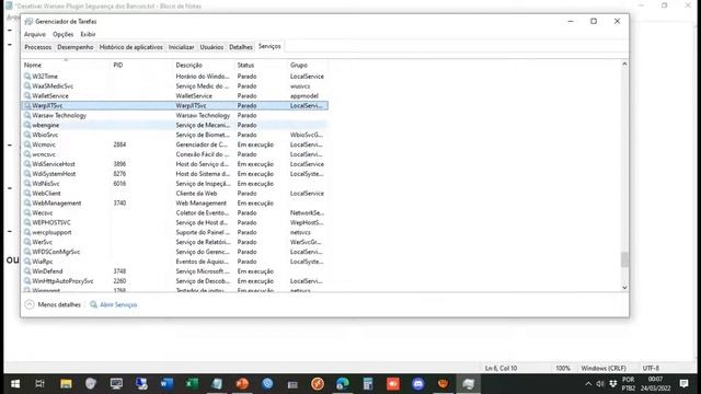Como desativar WarSaw (core.exe) para deixar internet mais rápido! смотреть онлайн