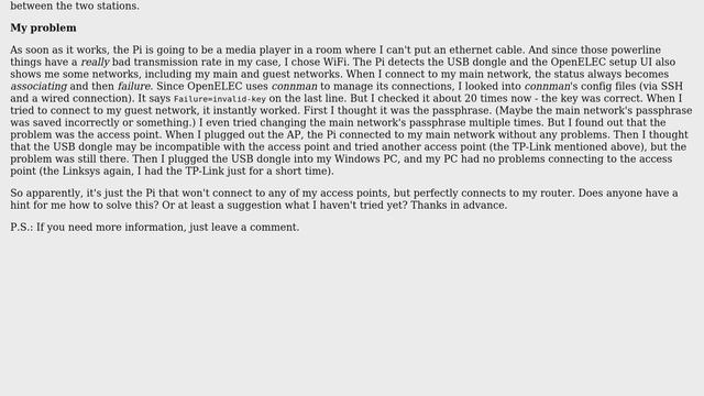 Unix & Linux: WiFi only connects to my router, not to any other access point смотреть онлайн
